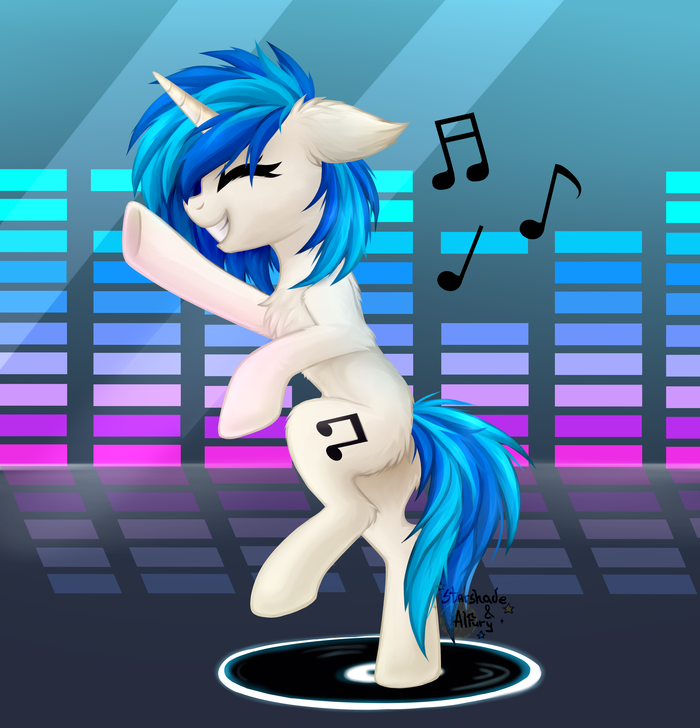   ! My Little Pony, Vinyl Scratch, DeviantArt, 