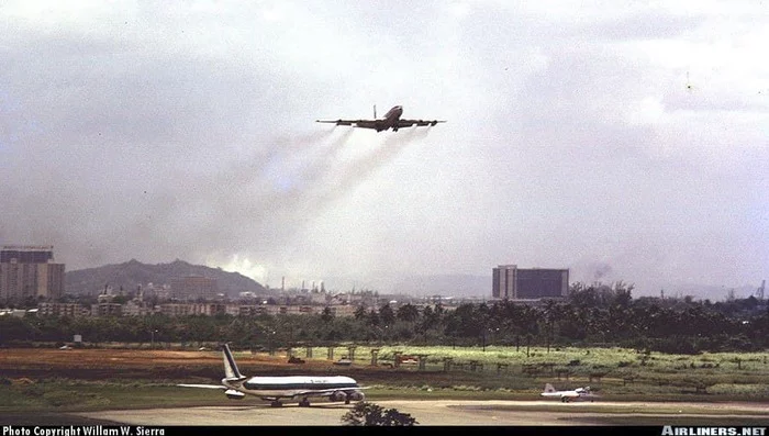 707 in Puerto Rico - My, Aviation history, Airplane, Aviation, civil Aviation, Story, USAF, Tanker, Airline, , Pan American, Boeing, Longpost, Air force