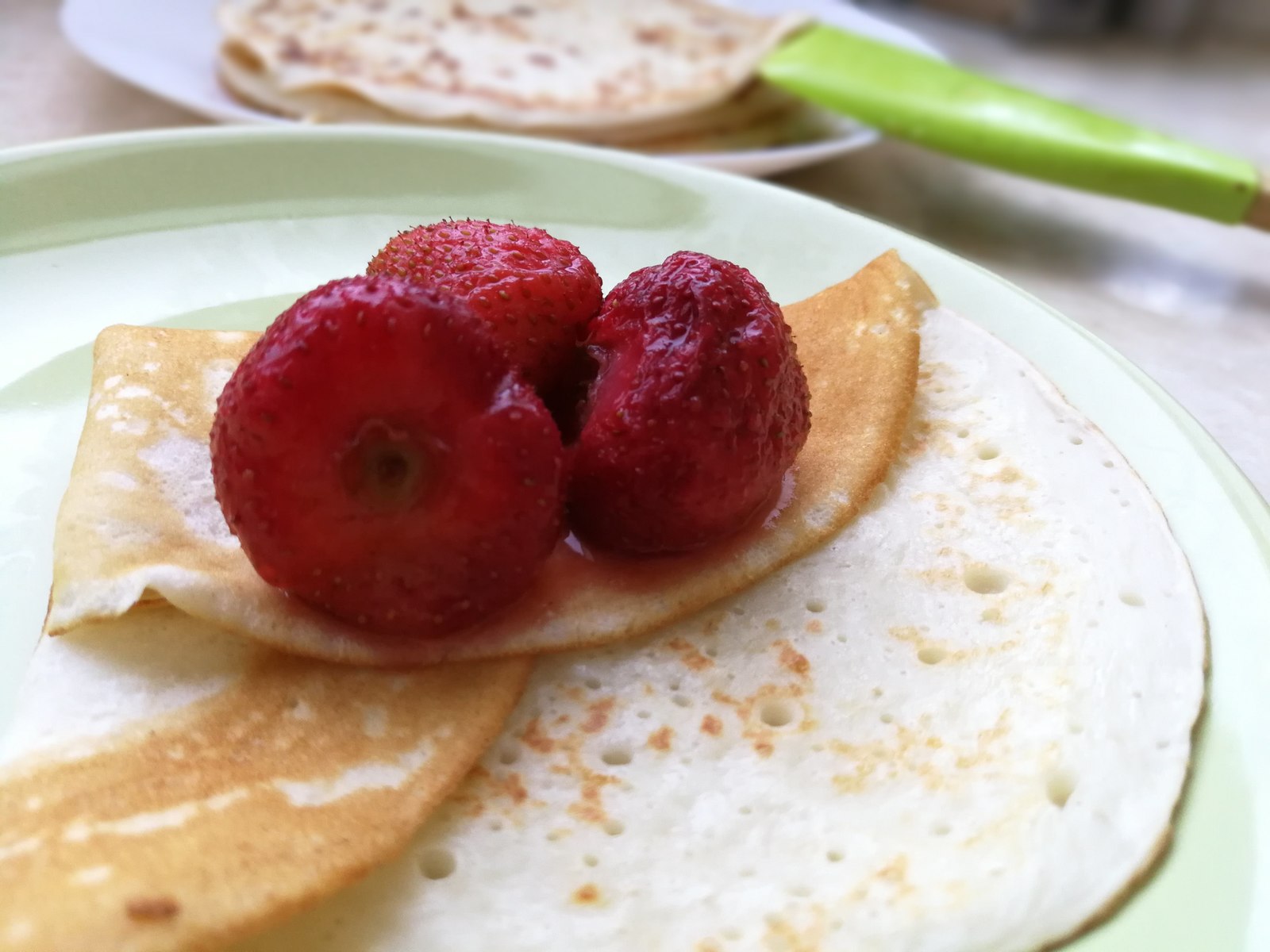 Pancakes on kefir - My, Pancakes, Homemade, Saturday, Food, Recipe, Longpost