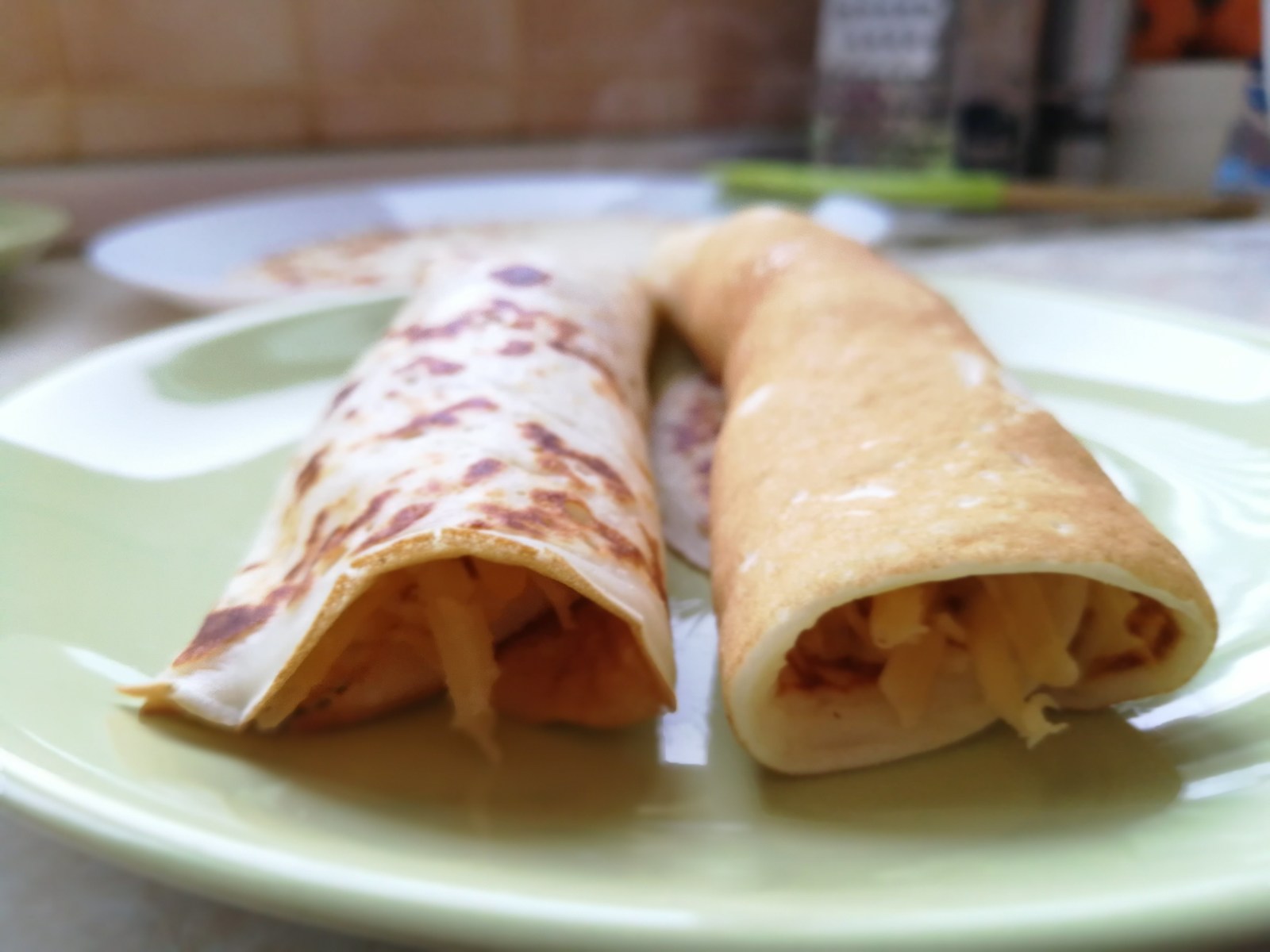 Pancakes on kefir - My, Pancakes, Homemade, Saturday, Food, Recipe, Longpost