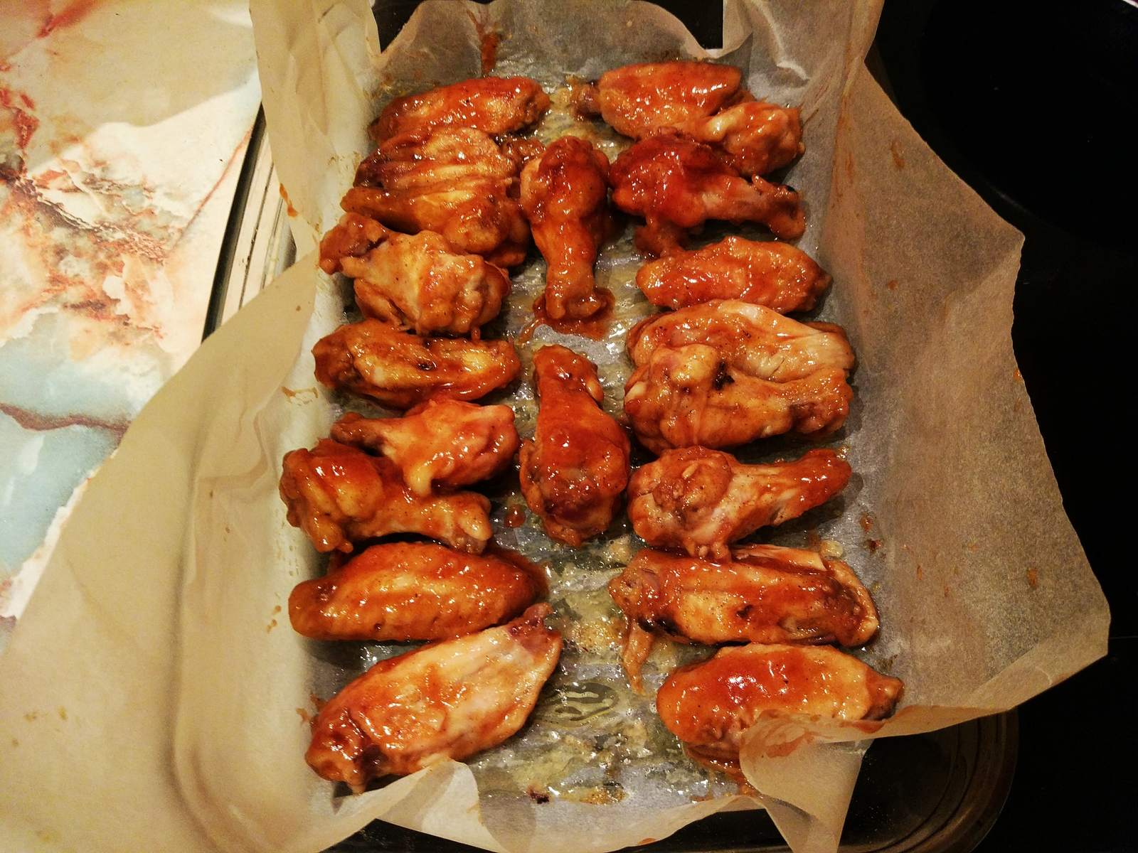 Куриные крылышки в маринаде в духовке с корочкой рецепт с фото пошагово