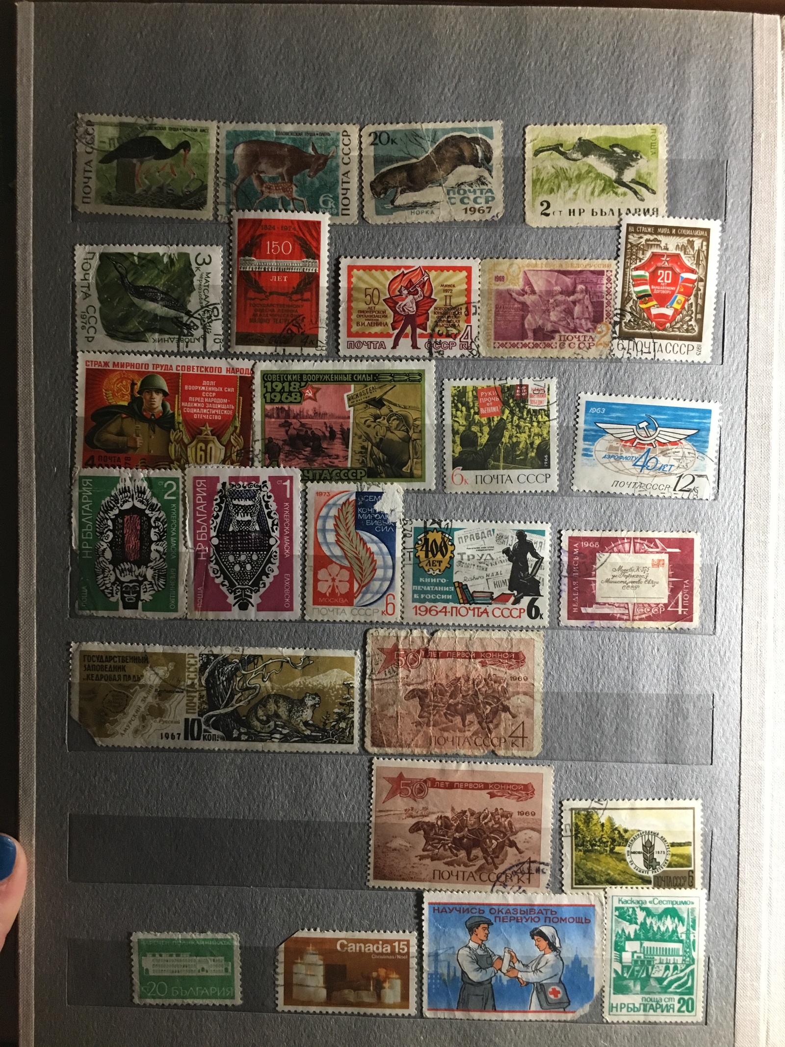 Collection of postage stamps. - My, the USSR, Philately, Collection, Stamps, The photo, Longpost