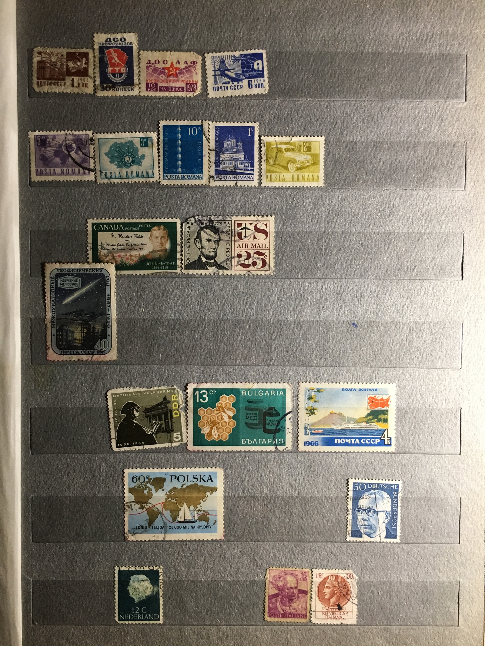 Collection of postage stamps. - My, the USSR, Philately, Collection, Stamps, The photo, Longpost