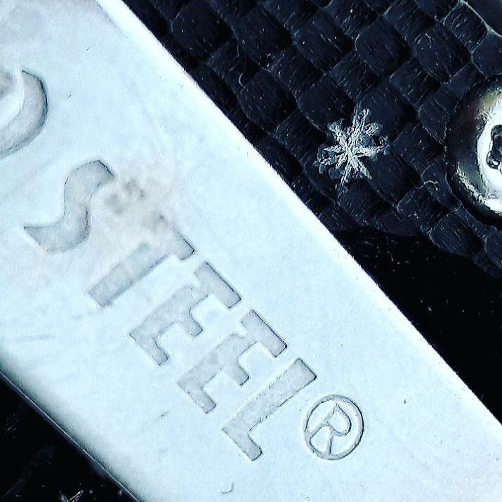 Didn't think it was possible. (In pursuit of the post about macro on the phone) - My, The photo, Macro, My, Snow, Snowflake, Cold Steel, Astonishment, Longpost, Macro photography