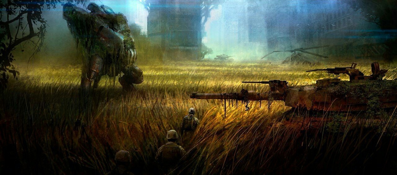 Atmospheric post-apocalyptic landscapes - Images, Landscape, Apocalypse, Longpost