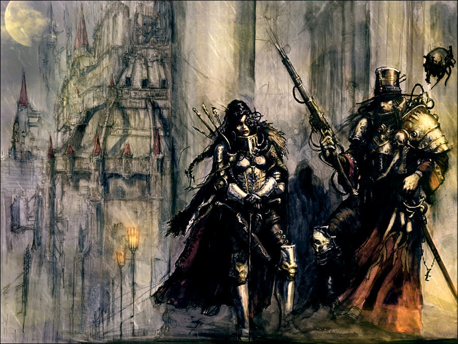 Witch Hunter - Witch Hunter, Warhammer 40k, Art, Longpost