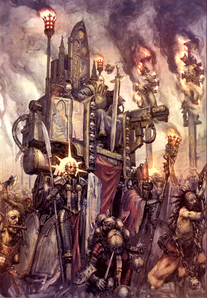 Witch Hunter - Witch Hunter, Warhammer 40k, Art, Longpost