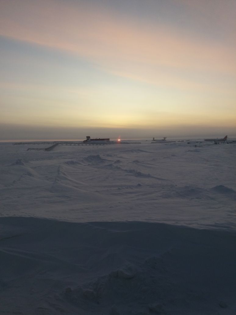 End of polar night. - My, North, Norilsk