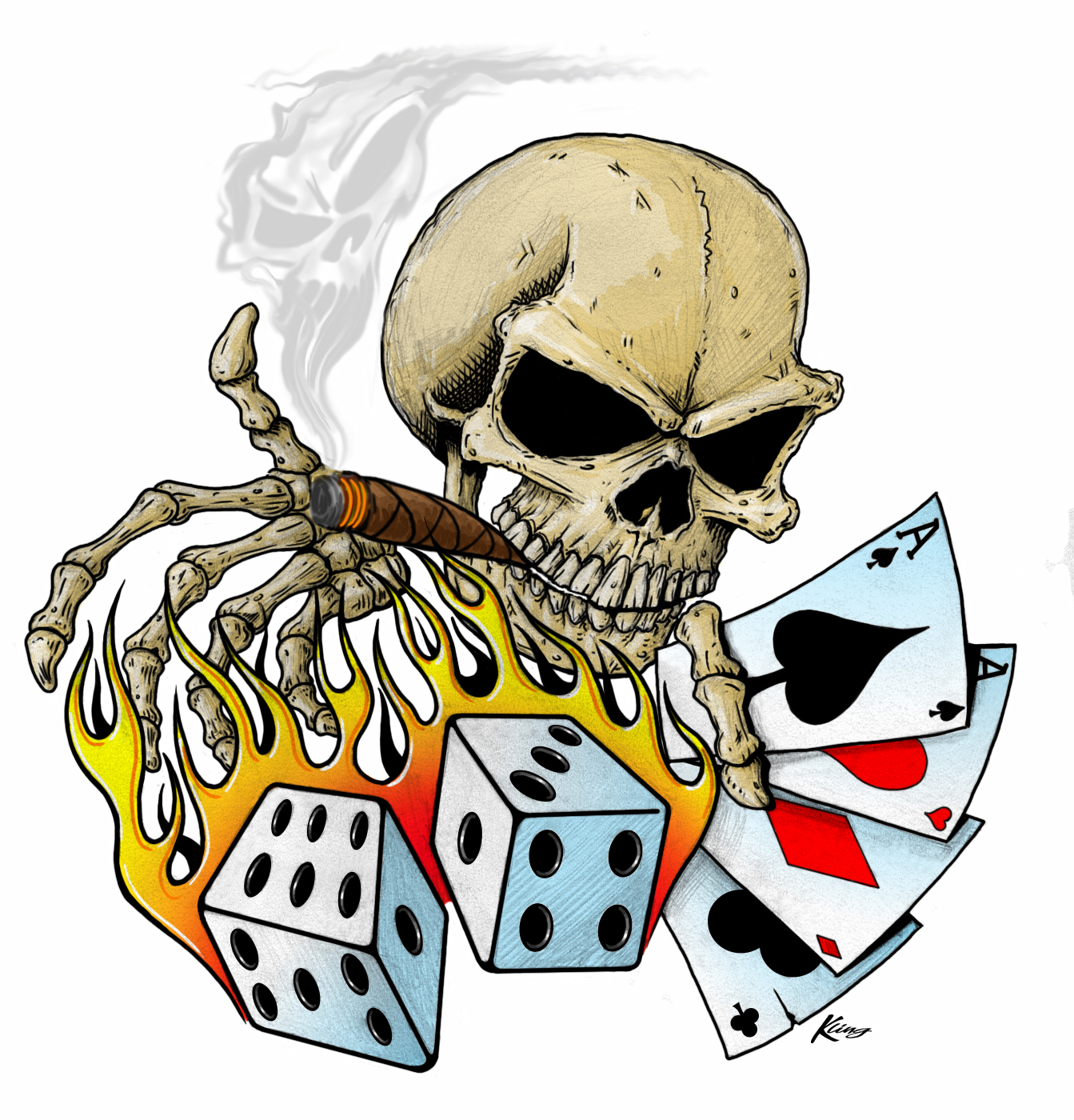 Skeleton dice game - My, Mythology, Fantasy, Dark fantasy, Longpost