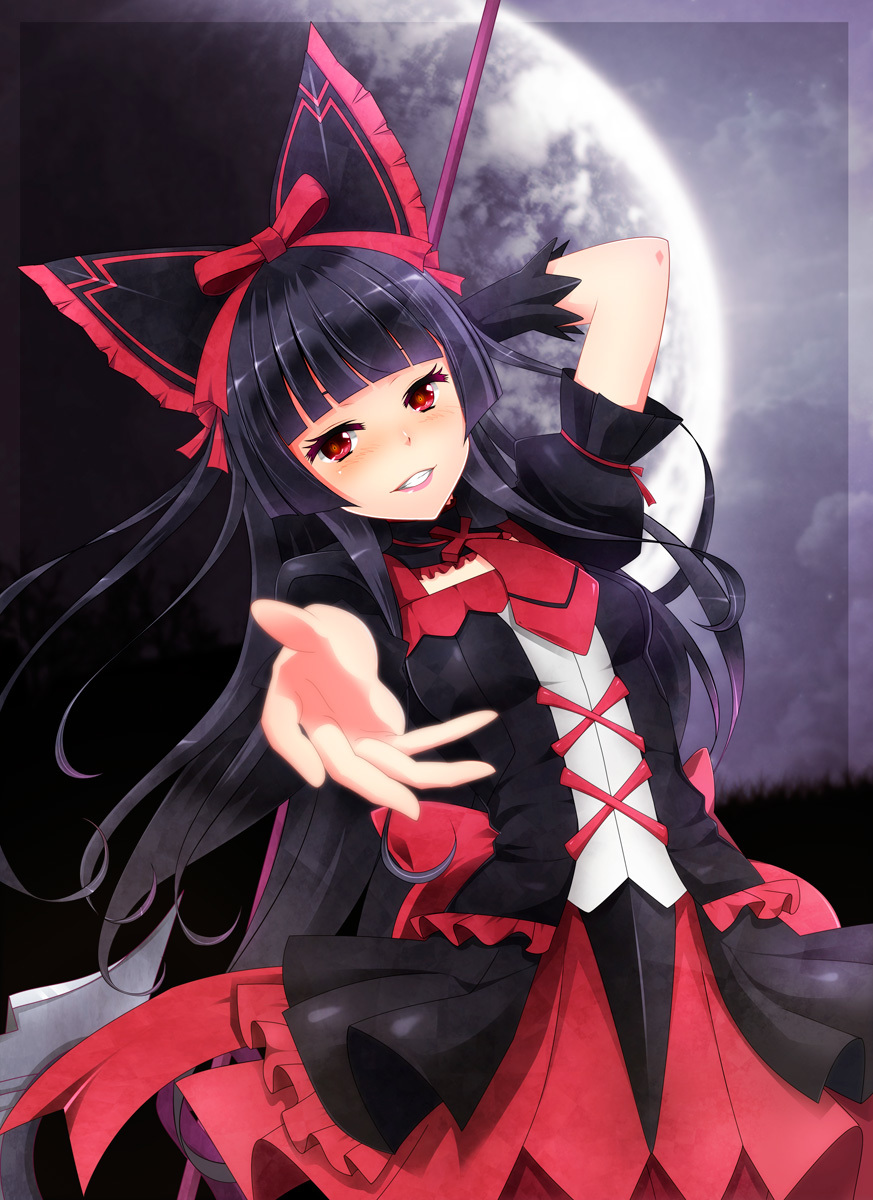 Rory Mercury [3] - Аниме, Anime Art, Gate: Jieitai Kano Chi nite Kaku Tatakaeri, Rory Mercury, Длиннопост