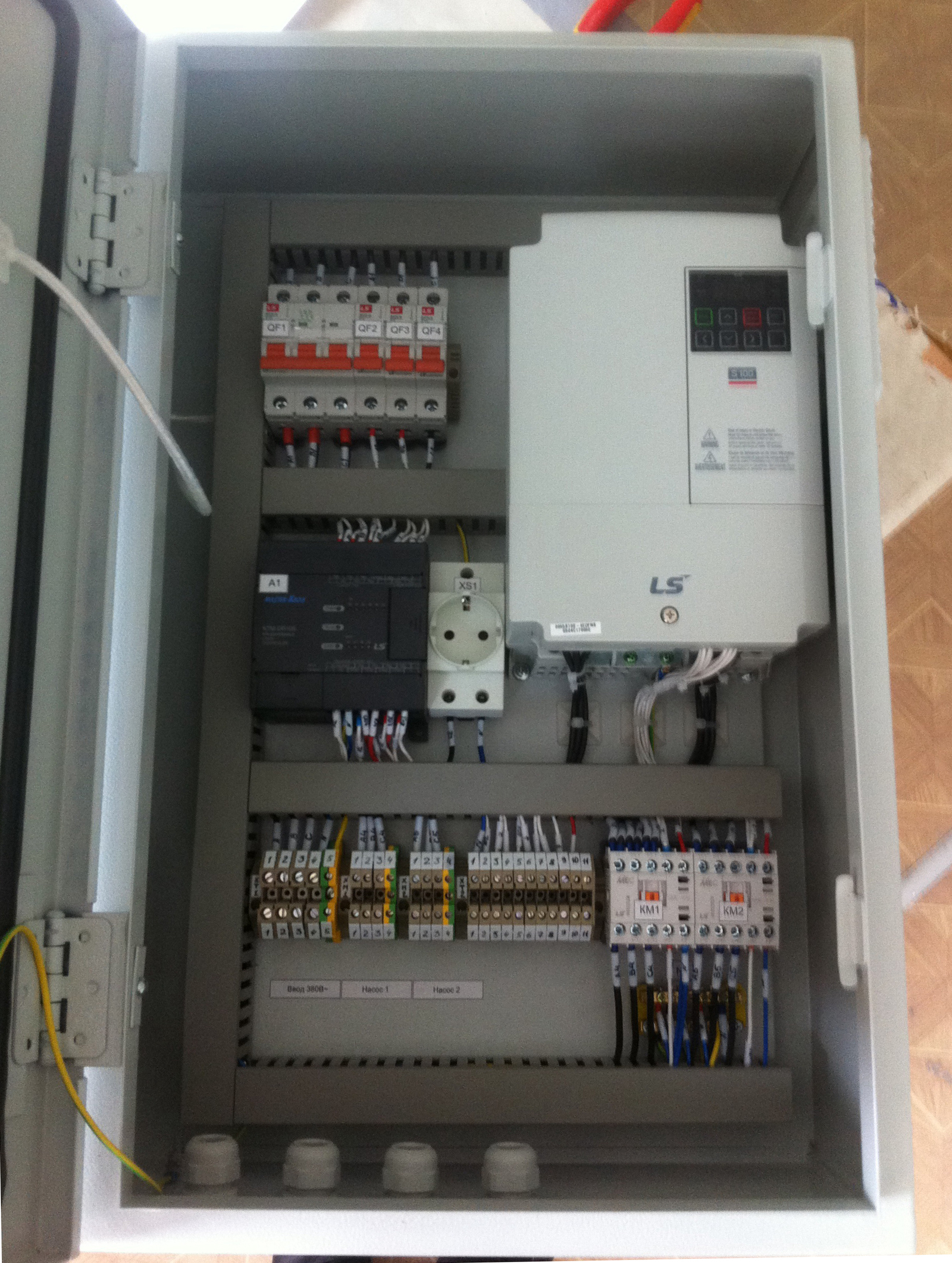 Control cabinets 3 - My, League of Electricians, Longpost, Control cabinets, Automation, My, Электрик