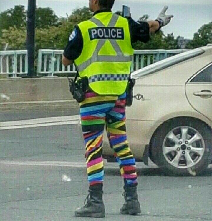 Police officer in Montreal - Police, LGBT