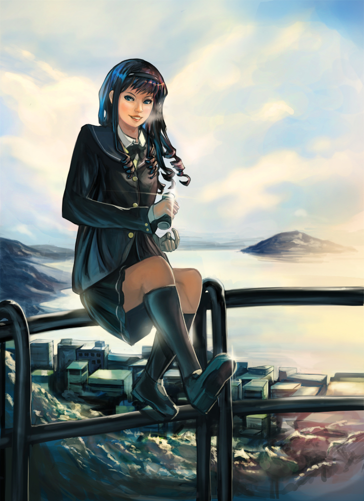 Morishima Haruka - Morishima Haruka, Amagami, Anime art, Longpost