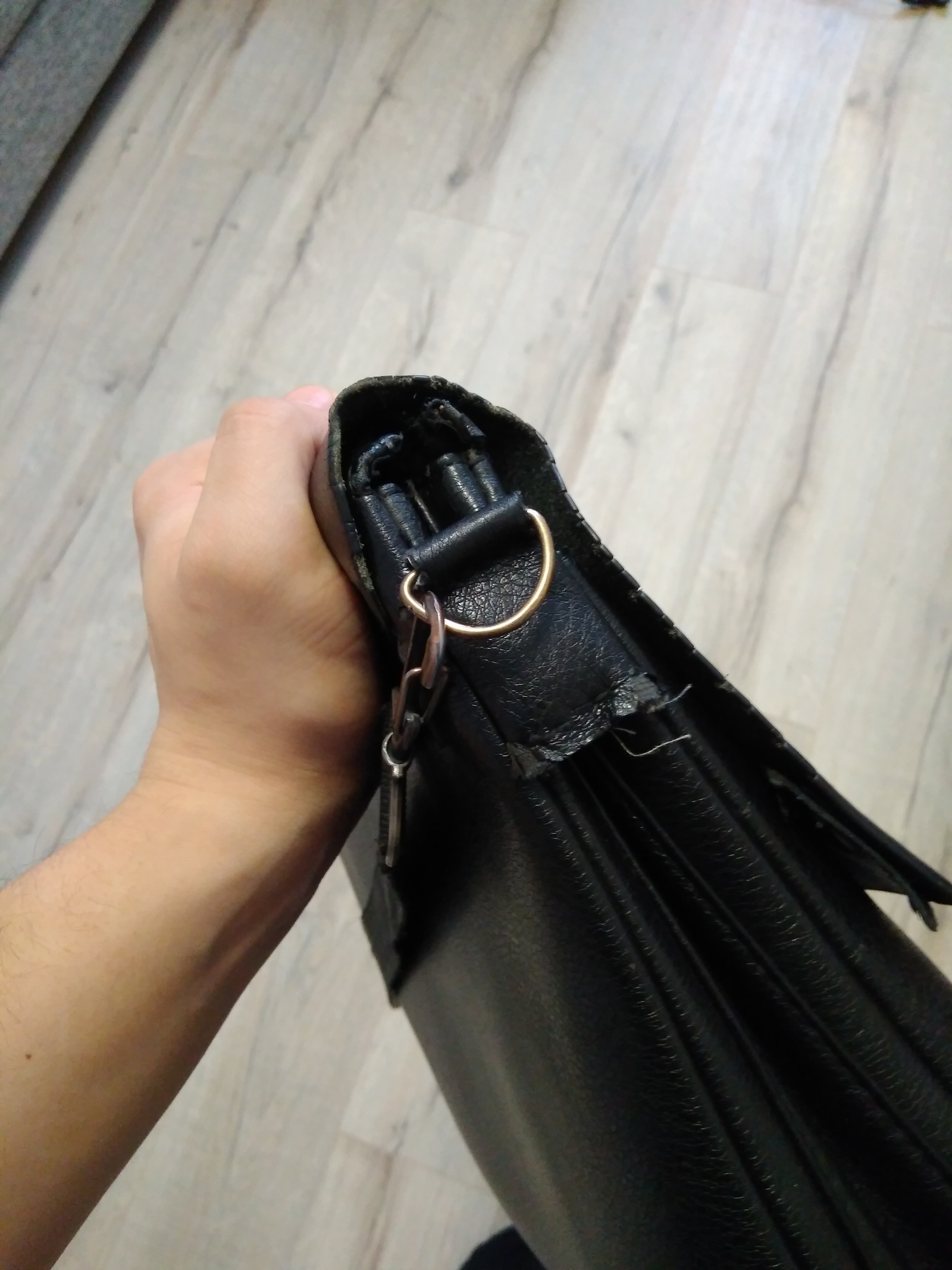 First bag - My, Leather, Good quality, Longpost