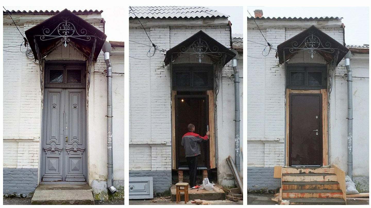 Неудачная реконструкция здания