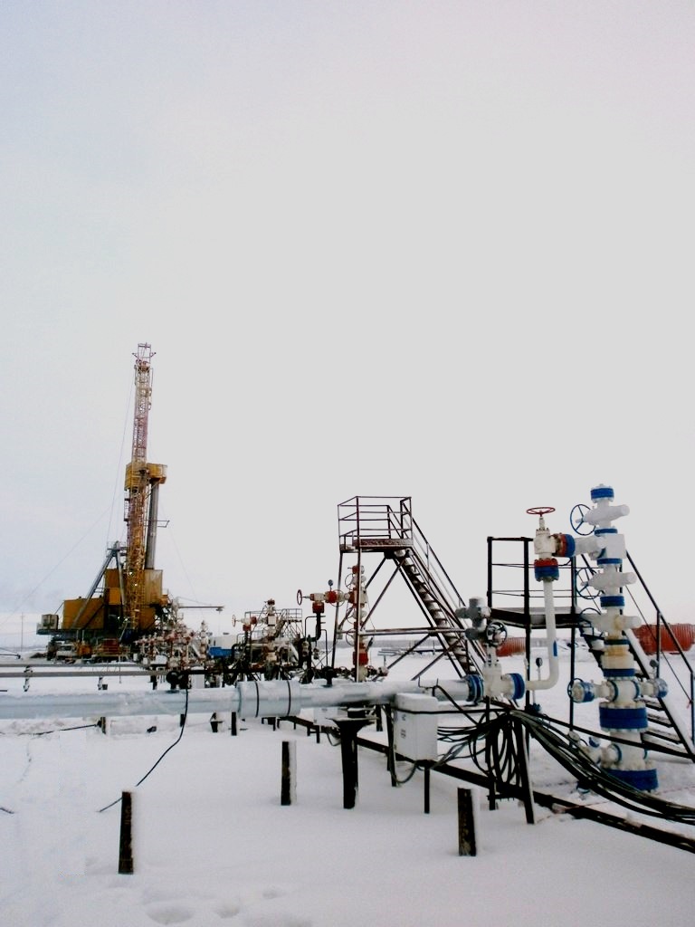 ATVs at the Vankor oil and gas field. - My, All-terrain vehicle, Tundra, Watch, Vankor, North, Longpost, My