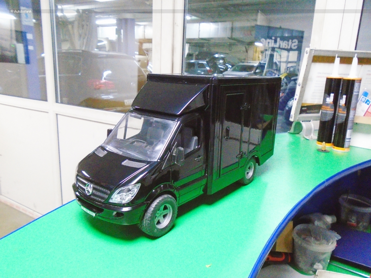 Sprinter the size of a printer - My, , , Mercedes, Sprinter, Mercedes Sprinter 318, Mercedes, , not a toy, Longpost