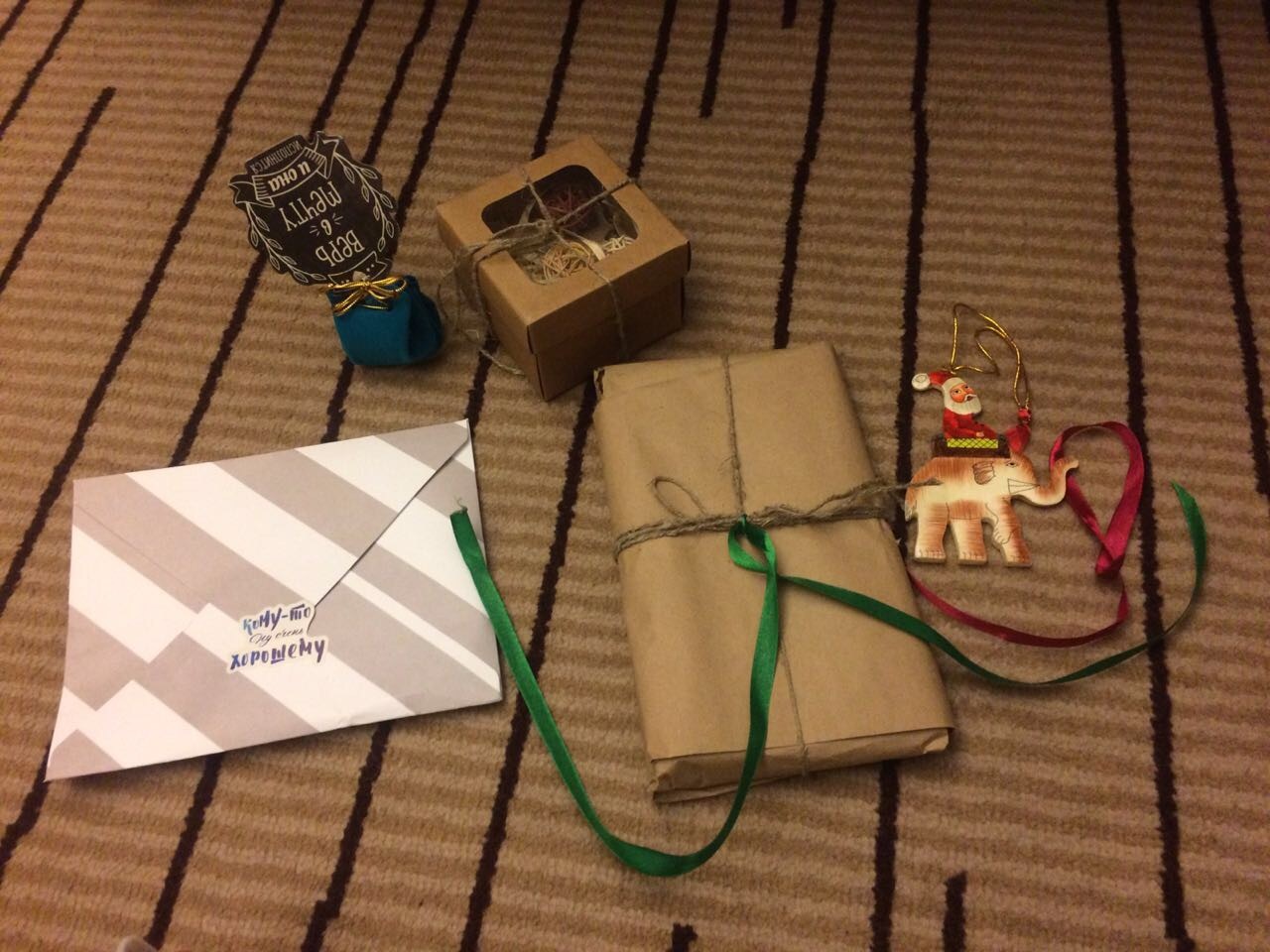 Secret Santa. - My, Secret Santa, , New Year, Presents, Happiness, Emotions, Longpost