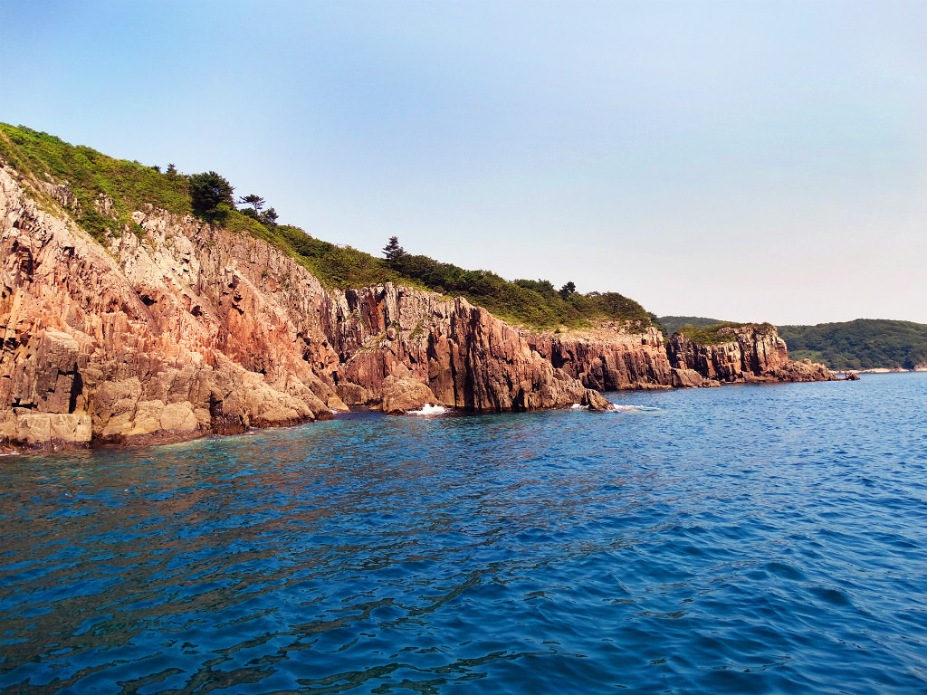 Boat trip, along the coast of the Slavic Gulf - part 1. - My, Дальний Восток, Primorsky Krai, Sea, , Longpost