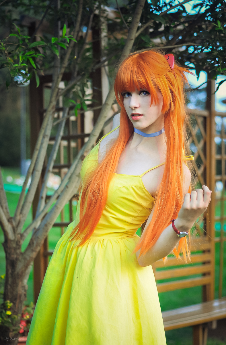 Cosplay Asuka... From Ellie... - , Anime, Anime art, Evangelion, Asuka langley, Longpost