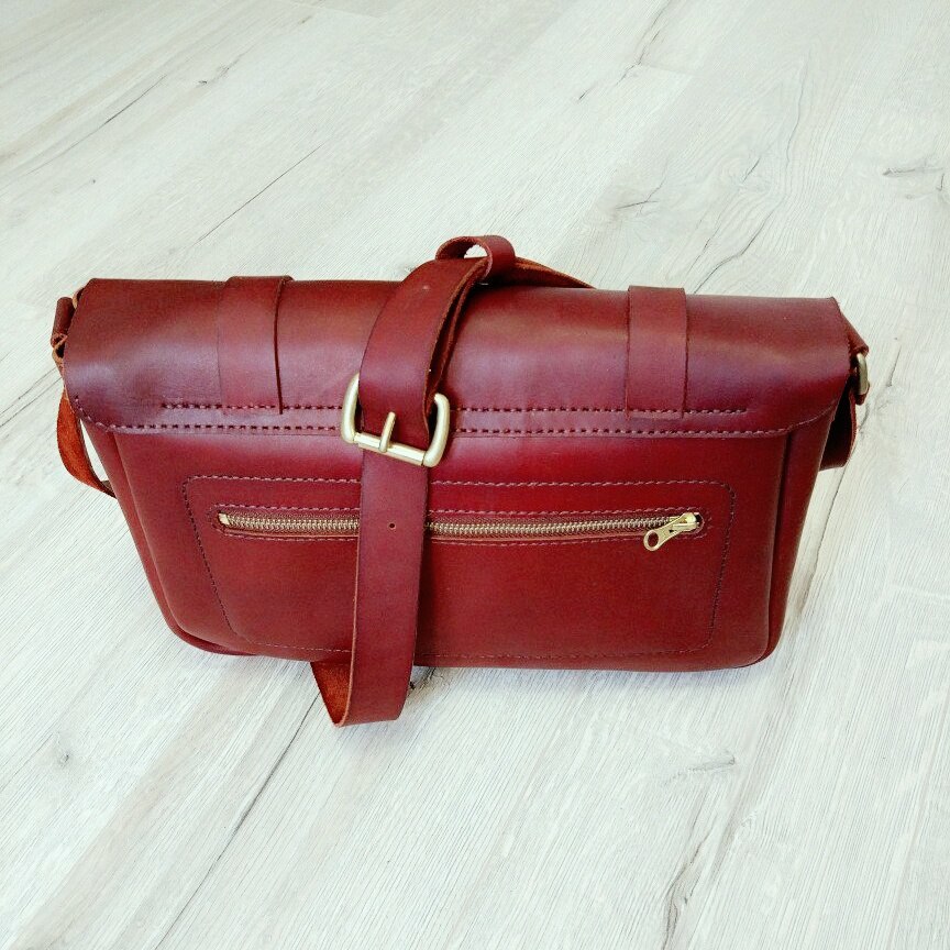 First bag - My, Leather, Good quality, Longpost