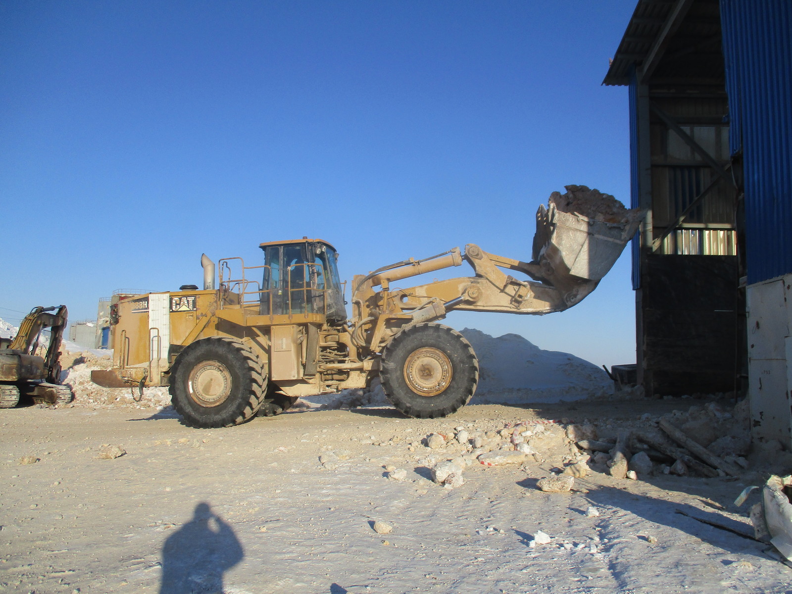 Technique at the gold deposit. Continuation. - My, Technics, Field, Watch, BelAZ, Gold, Longpost, My