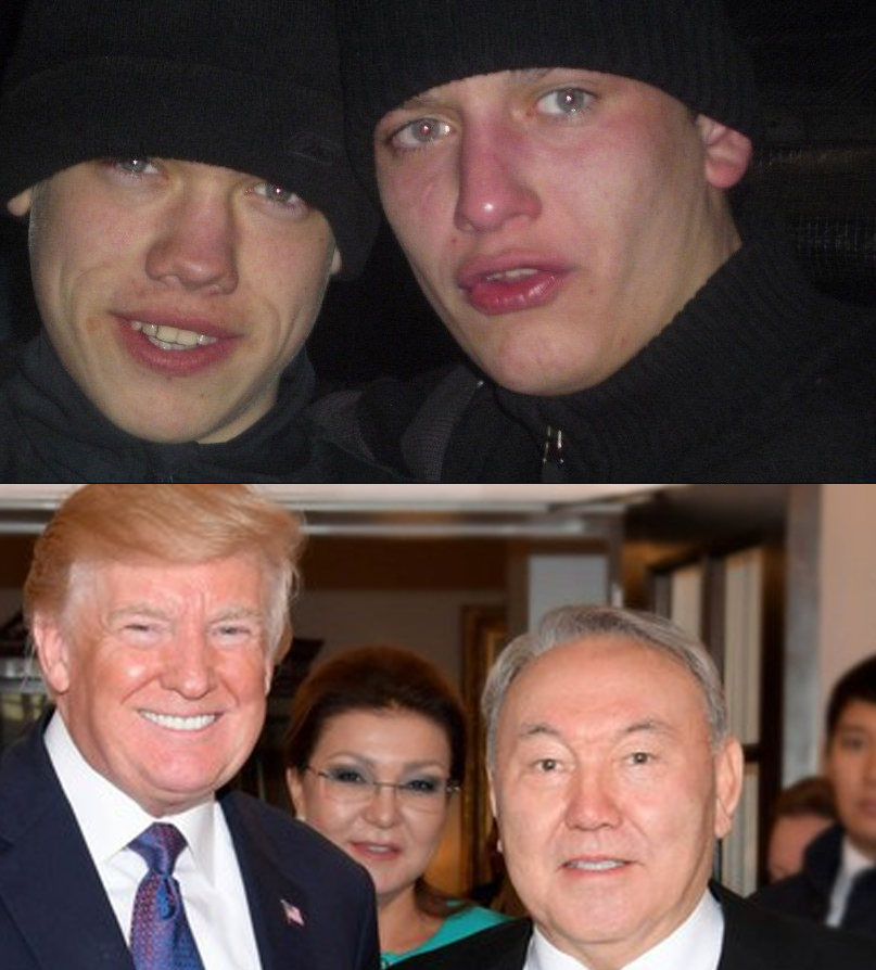 Fuck you loser from Donald Trump and Nursultan Nazarbayev - My, , Donald Trump, Nursultan Nazarbaev, Meeting, Memes, 