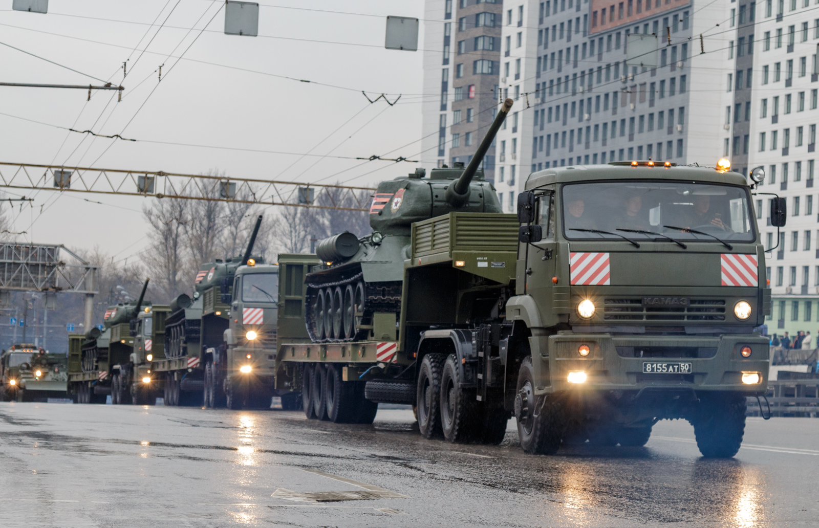 Немного различной техники с прошлогодней репетиции парада - Моё, Военная техника, Репетиция парада, Танки, Военная авиация, Москва, Длиннопост