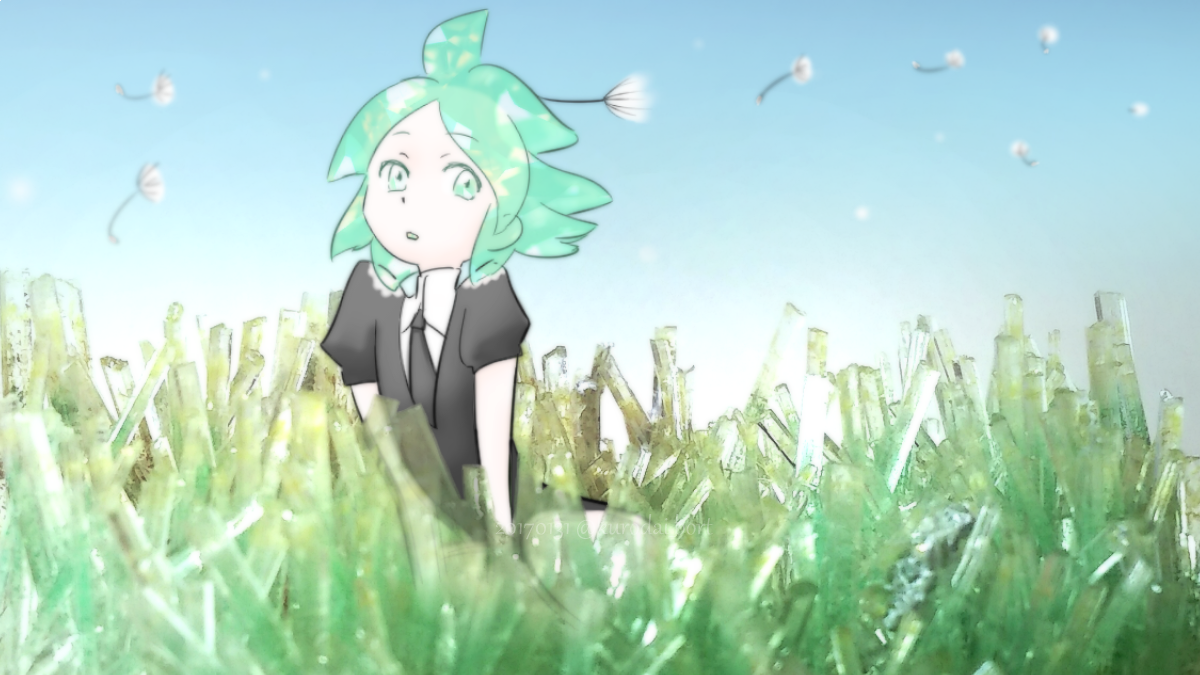 Gems - Anime, Houseki no kuni, Anime art, Longpost