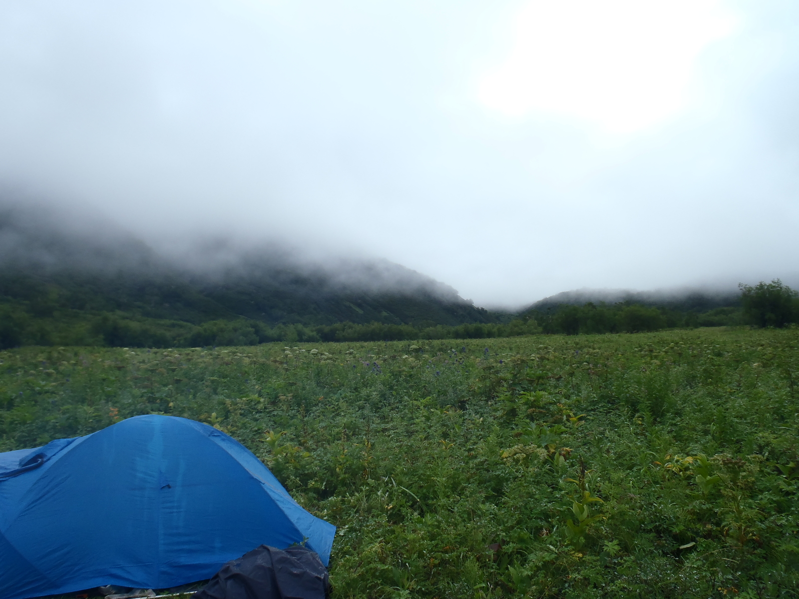 Our race (crawled) to the Bakening volcano. Day two - soaked in dampness, pain and hatred. - My, My, Kamchatka, Tourism, Sodomy, Longpost, , Volcano