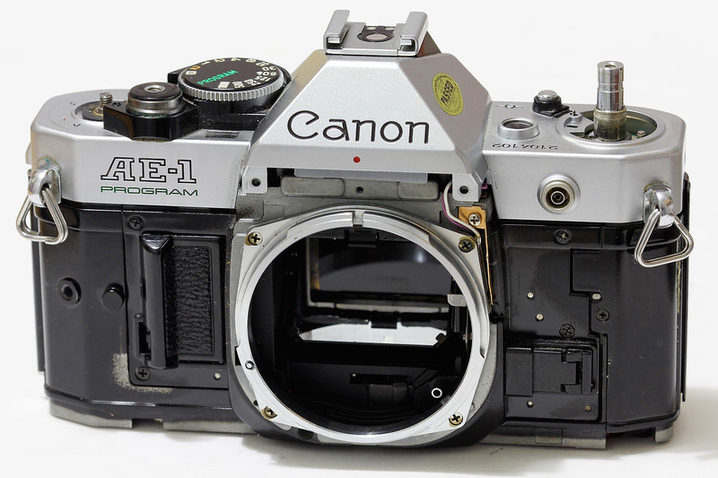 We are repairing Canon AE-1 Programm - My, Repair of equipment, Canon, , , Repair of photographic equipment, , Video, Longpost