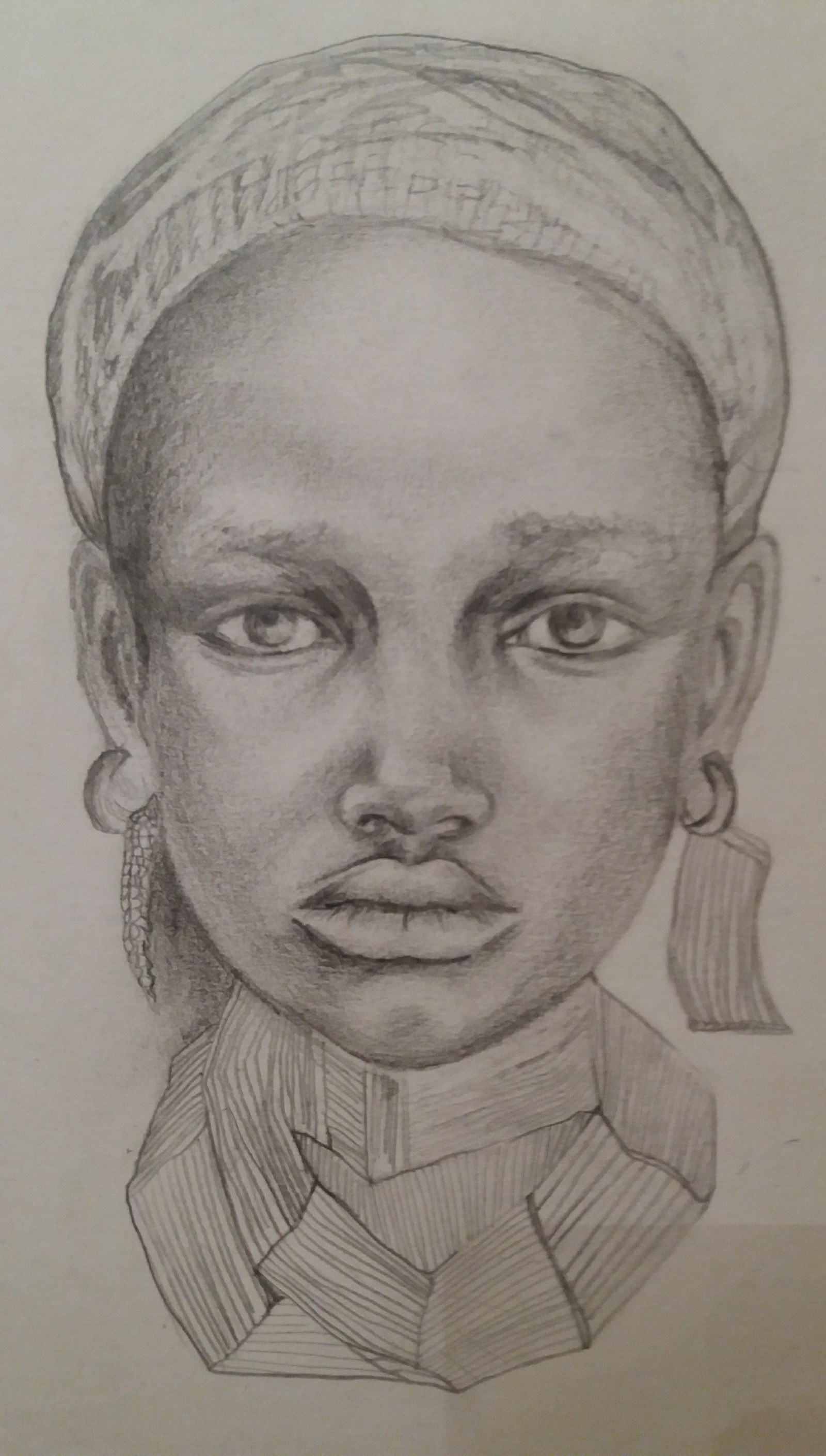 Nomusa - merciful - My, Drawing, Face, Art, Creation