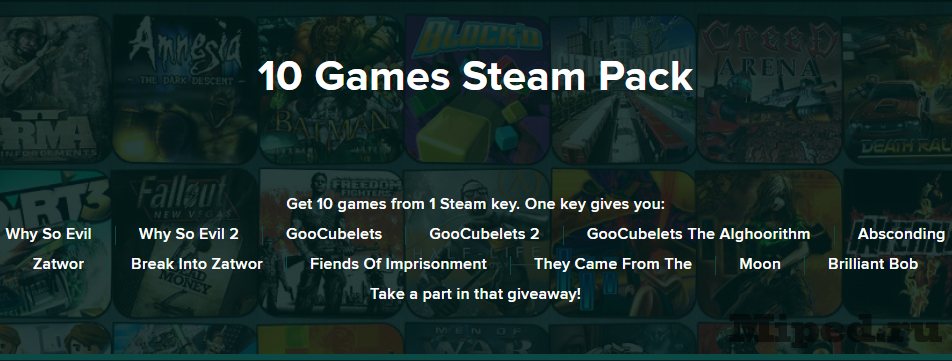 10 different Steam games for free - Steam, Steam freebie, 