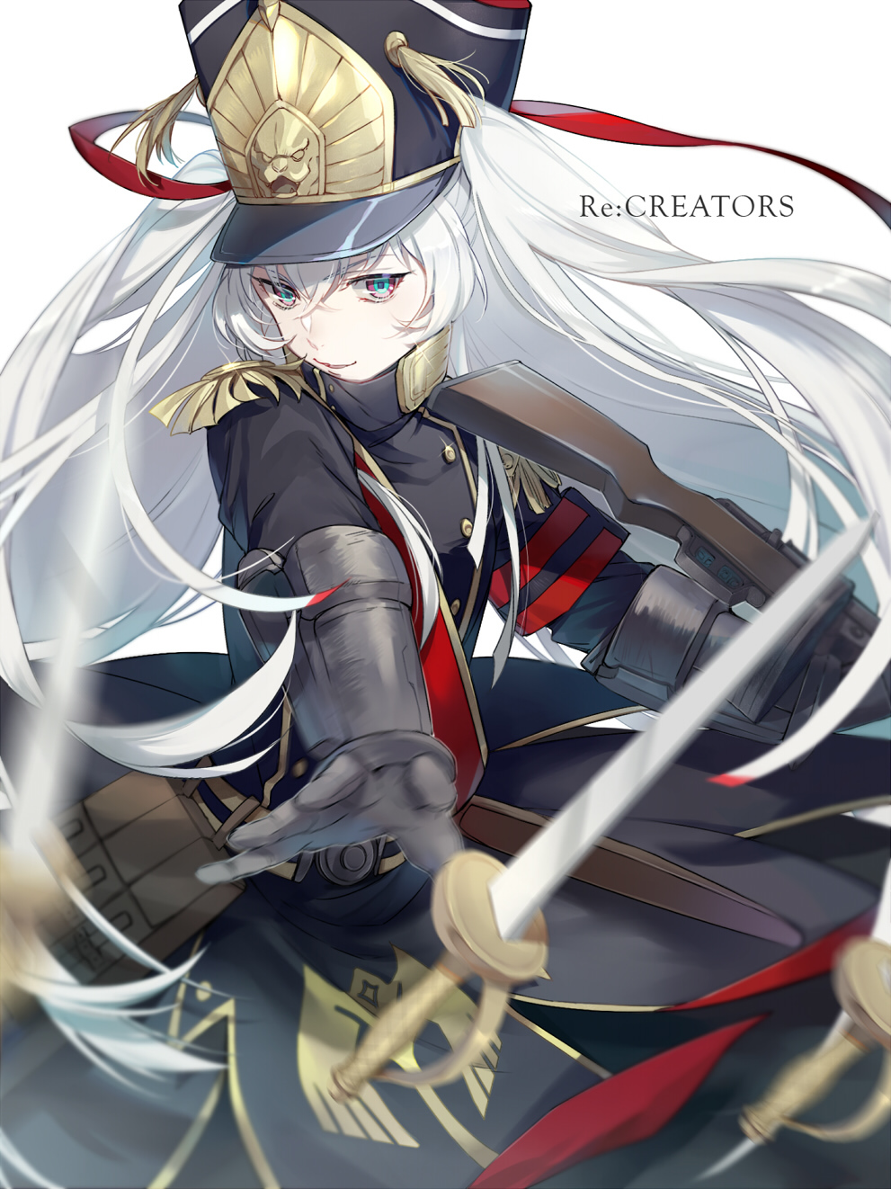 Altair
 - Re:creators, Anime Art, Аниме, Длиннопост, Gunpuku no Himegimi