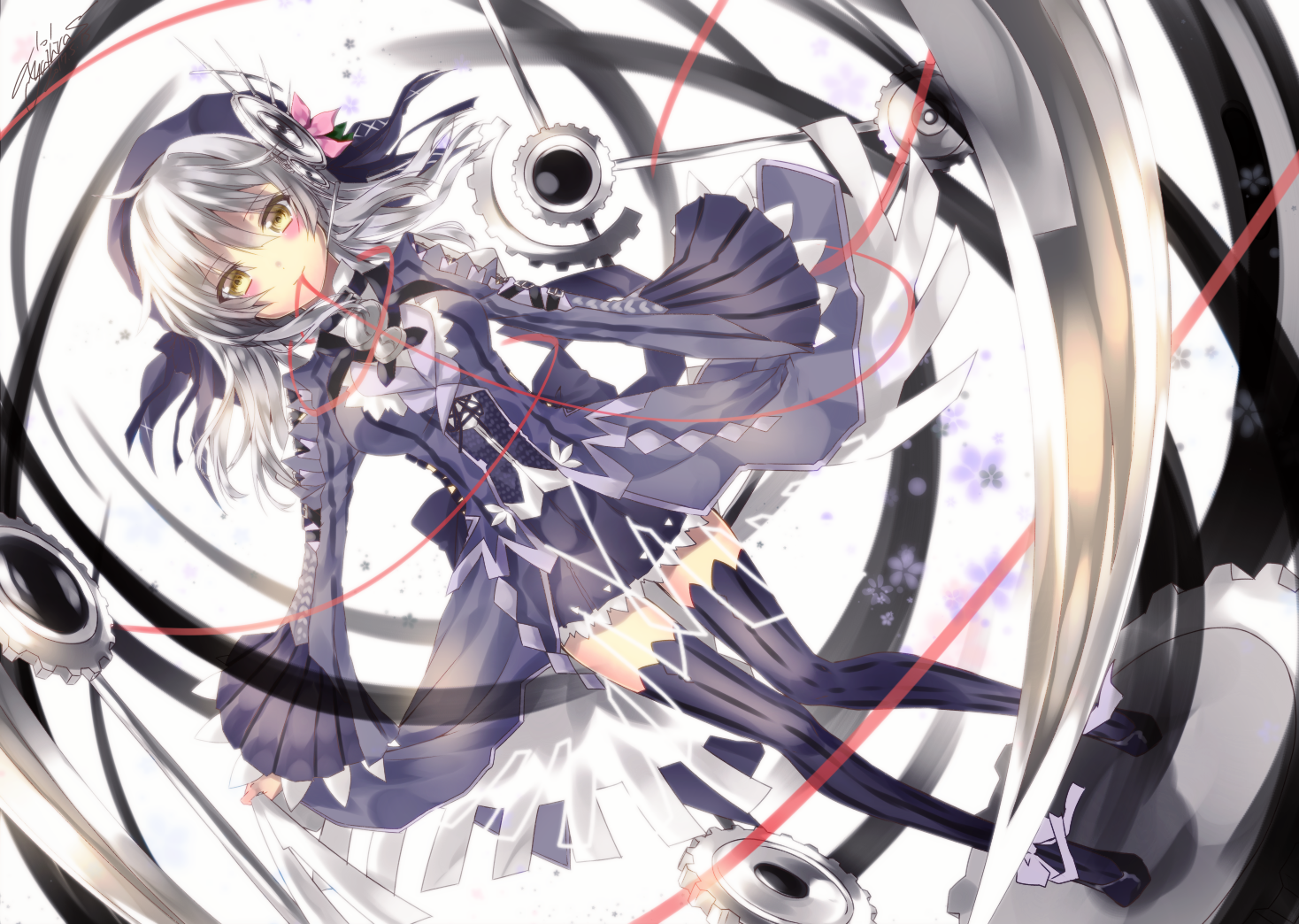 RyuZU - Аниме, Clockwork planet, Ryuzu, Anime Art, Длиннопост