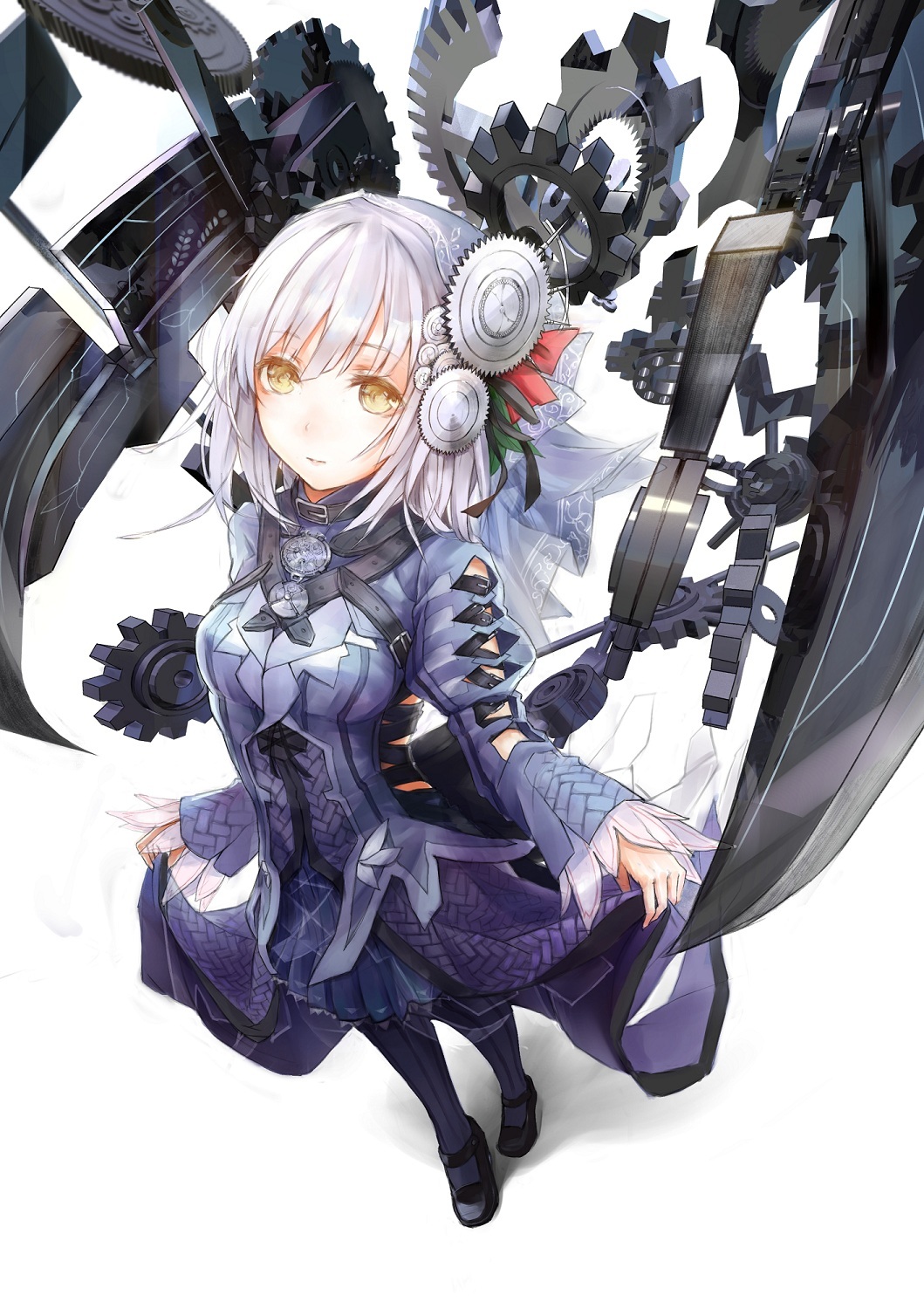 RyuZU - Аниме, Clockwork planet, Ryuzu, Anime Art, Длиннопост