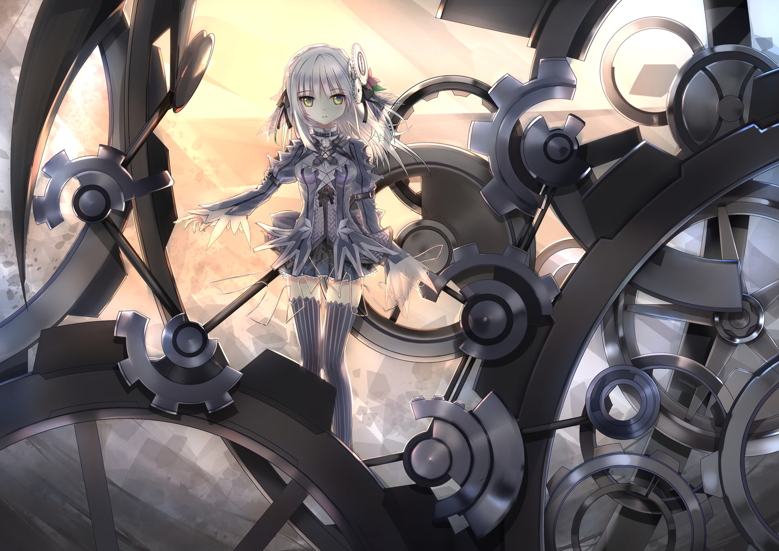 RyuZU - Аниме, Clockwork planet, Ryuzu, Anime Art, Длиннопост