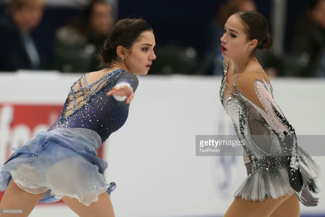 Who is the ice queen now? - Figure skating, Evgeniya Medvedeva, Alina Zagitova, Europe championship, Sport, Video, Longpost