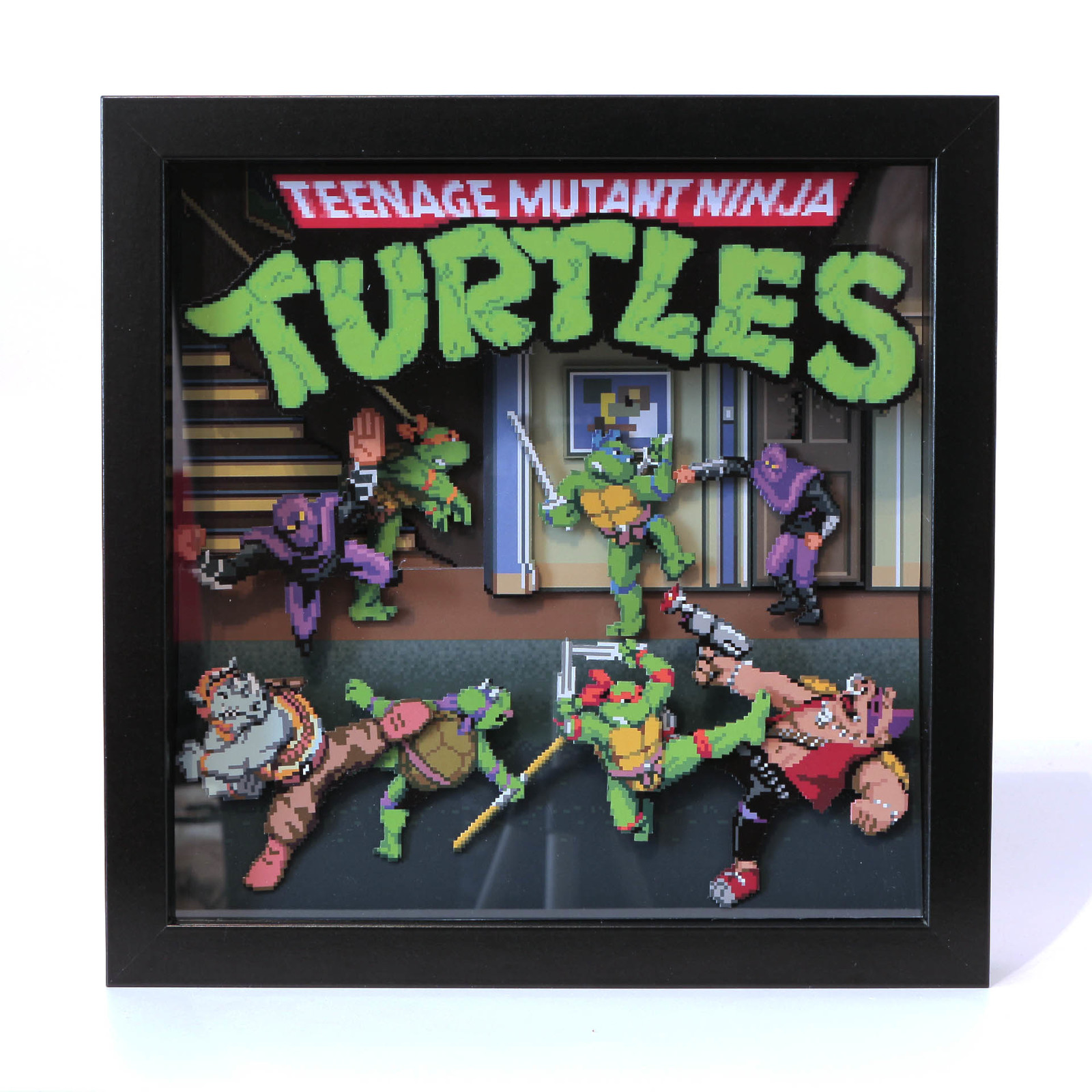 Диорама по игре Teenage Mutant Ninja Turtles | Пикабу