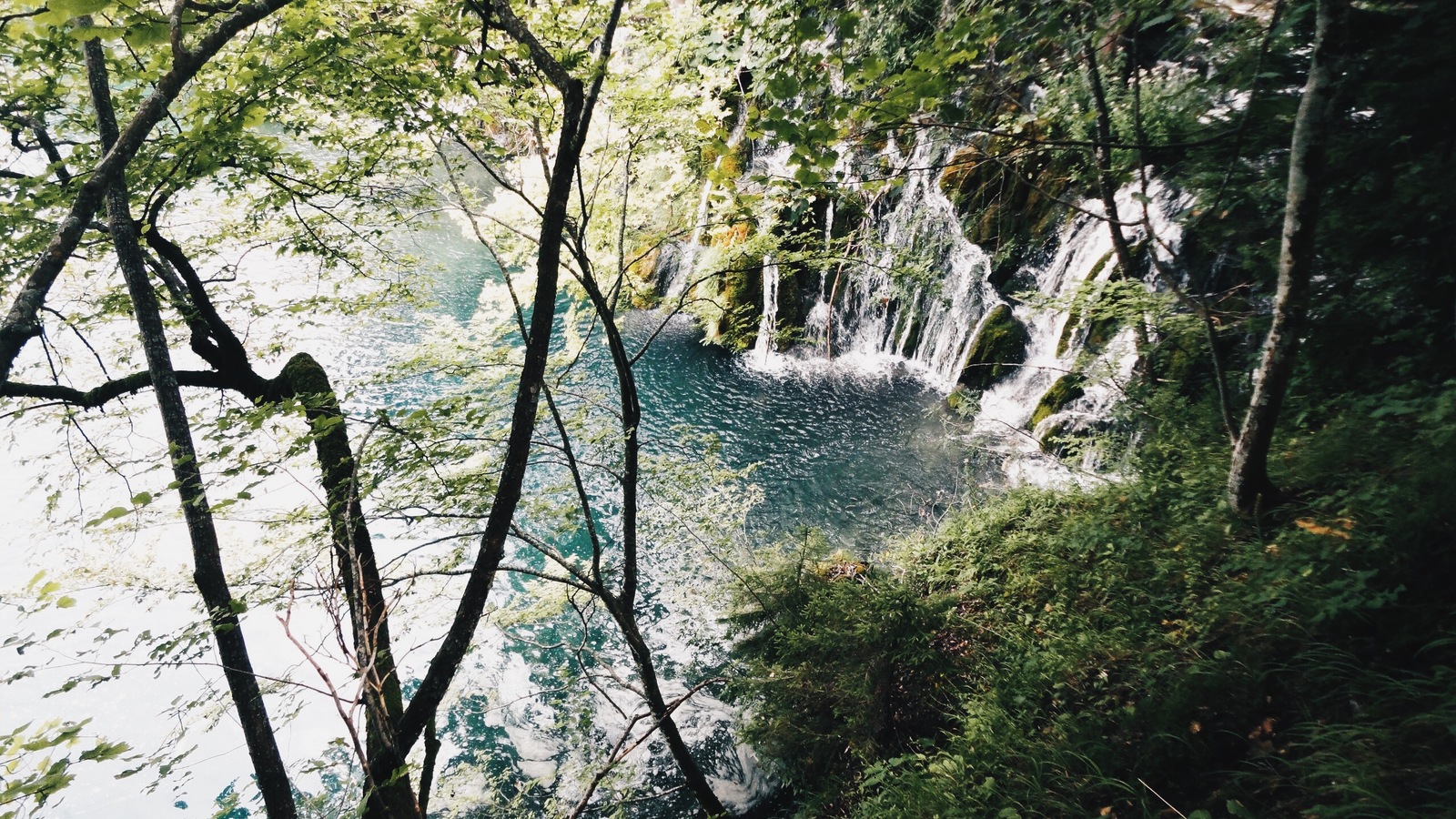 Plitvice Lakes, Croatia - My, Plitvice Lakes, Waterfall, The photo, Nature, Croatia, Longpost, My