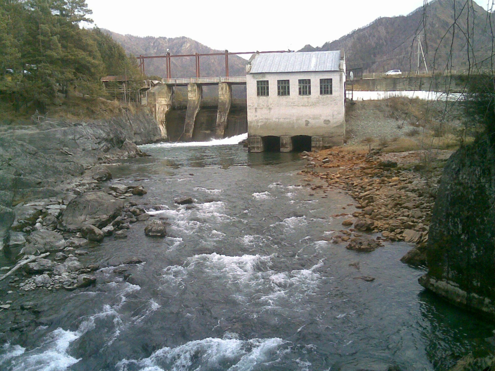 Chemal HPP - My, Mountain Altai, Hydroelectric power station, Chemal, Chemal district, Story, Longpost, Altai Republic