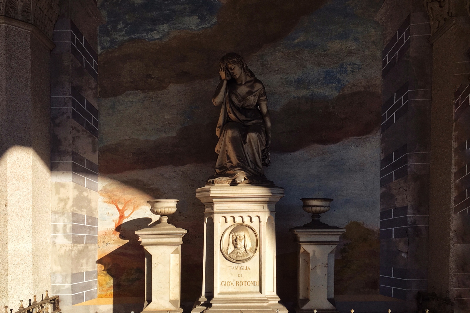 Cimitero Monumentale - My, Italy, Milan, Cemetery, sights, The photo, Travels, Longpost