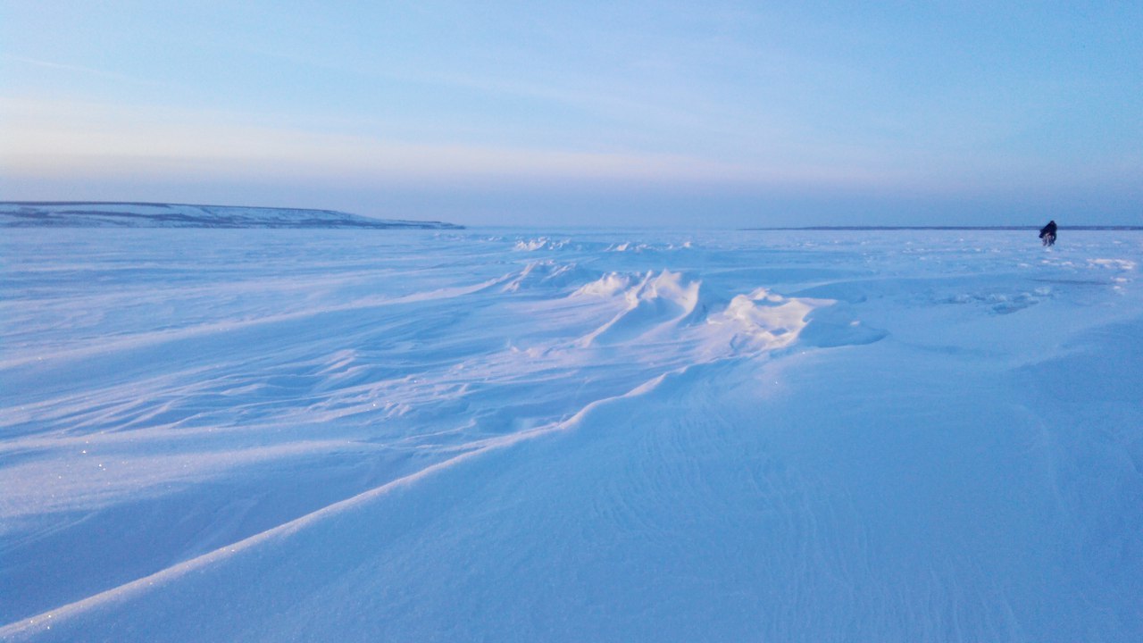 450 kilometers on the ice of the Volga - Volga river, Rodimtsev, A bike, Cyclist, Tourism, Longpost