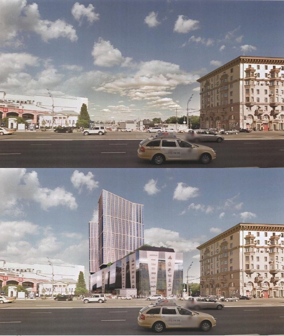 The mayor's office allowed the construction of two 21-storey towers on the square of the Kursk railway station - Moscow, Building, Longpost