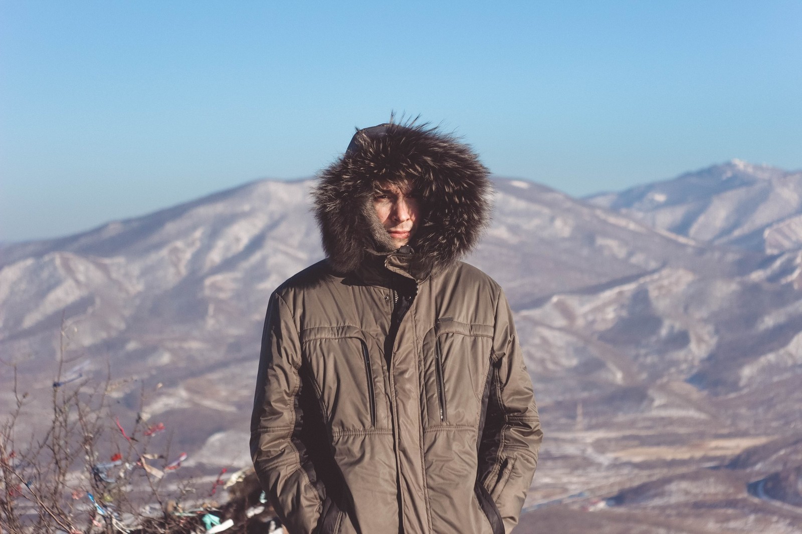 Mount Sister, city of Nakhodka, Primorye - My, The photo, The mountains, Winter, Wind, Longpost