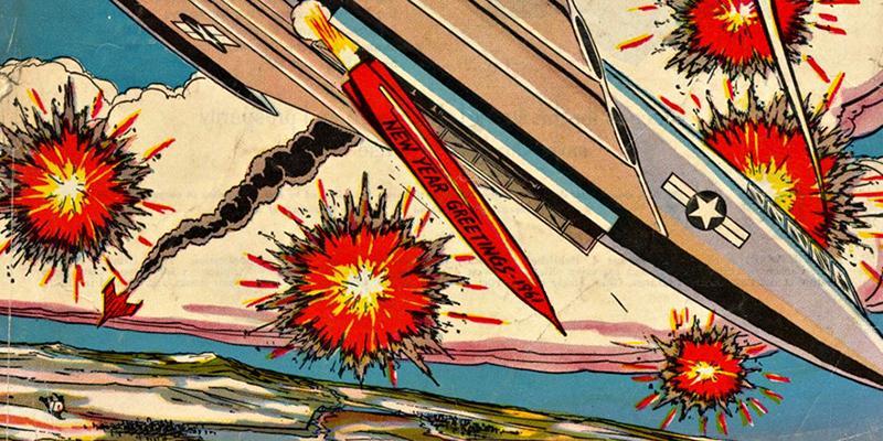 How thrash was tempered: nuclear war for the little ones - Comics, Cold war, Communism, Images, Propaganda, Copy-paste, Longpost