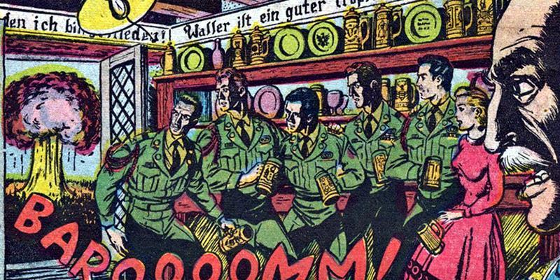 How thrash was tempered: nuclear war for the little ones - Comics, Cold war, Communism, Images, Propaganda, Copy-paste, Longpost