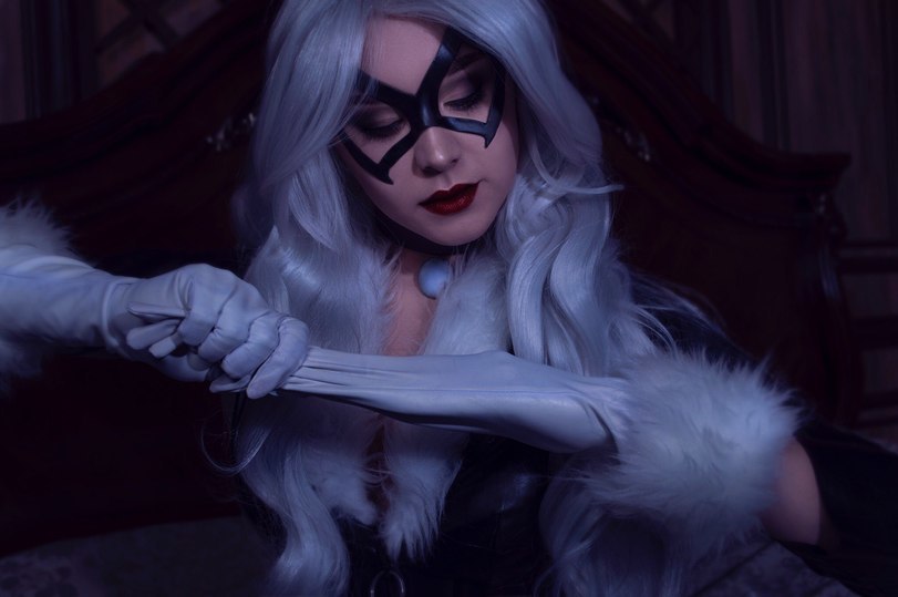 EroCosplay Black Cat - NSFW, Black Cat, Косплей, Эротика, Клубничка, Marvel, Длиннопост