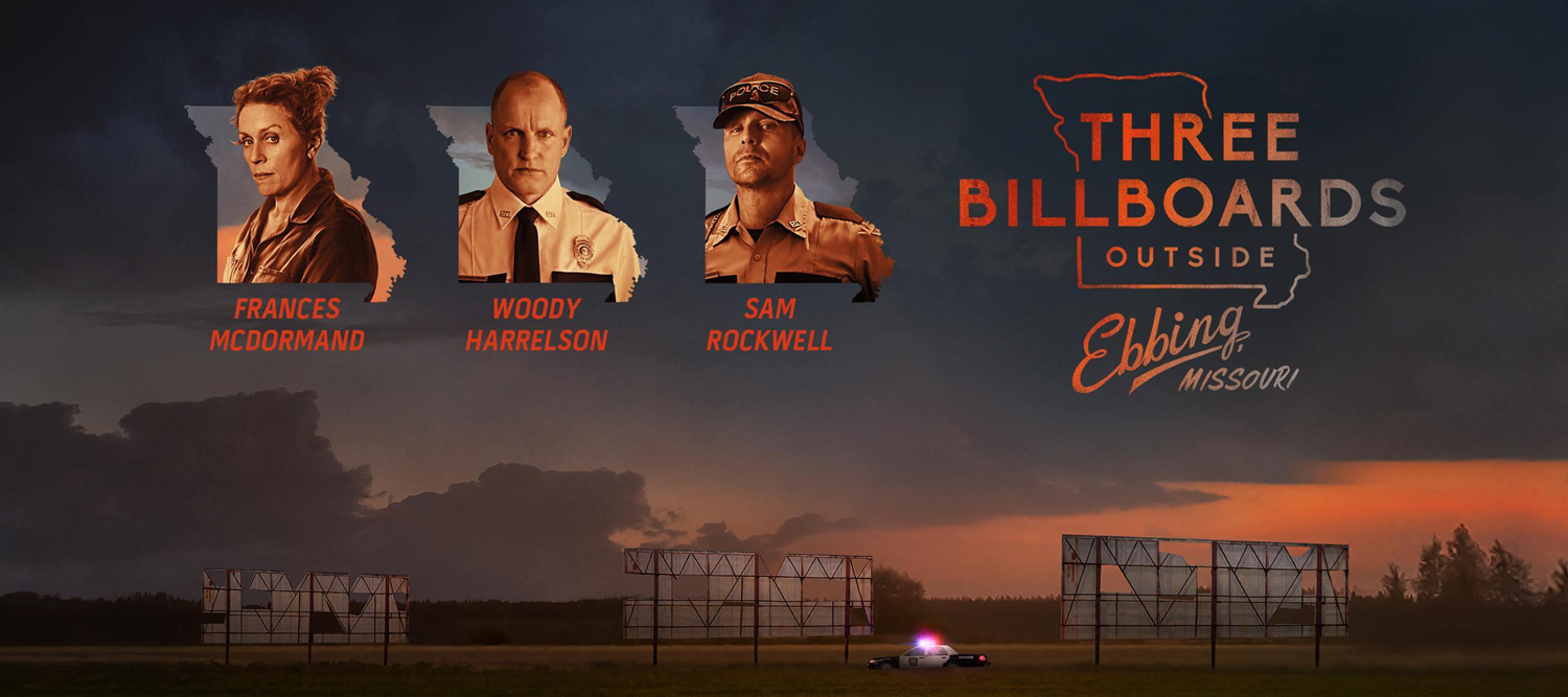 Three billboards, seven nominations - My, Movies, Overview, Oscar, , Woody Harrelson, Sam Rockwell, Frances McDormand, My