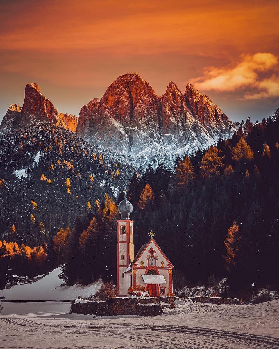 Church in the mountains of Italy - Italy, Travels, Church